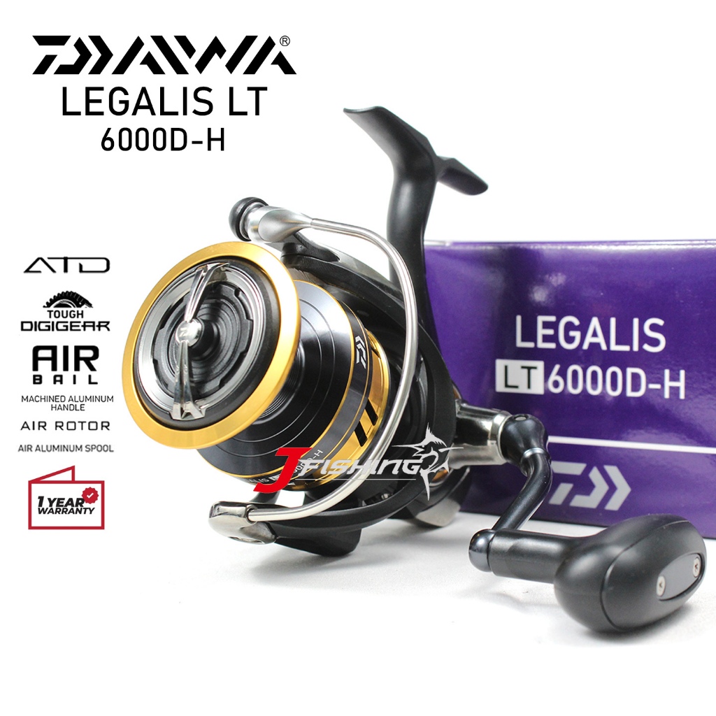 daiwa 17 legalis lt reel 6000 d Jual Reel DAIWA Legalis LT 17 | 1000 s/d 6000 | Spinning Casting | Kolam  Sungai Danau Laut | Resmi