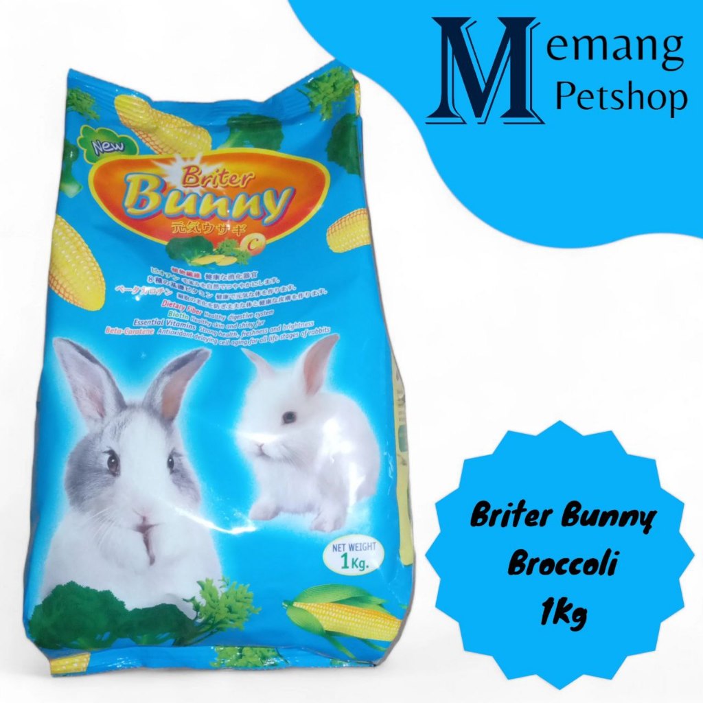Jual Briter Bunny Freshpack 1kg Food Makanan Kelinci Pakan Rabbit ...
