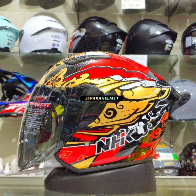 Jual Helm NHK R1 ELITE Special GP Edition Ivan Ortola #6 Glitter Black ...