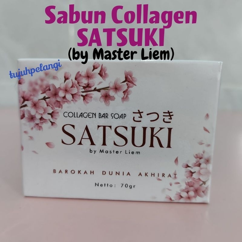 Jual SATSUKI Sabun Collagen (by Master Liem) - Sabun Wajah Collagen ...