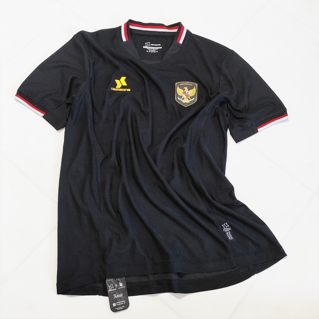 Jual Jersey Fantasy Timnas Indonesia Kain Jacquard Hitam Mockupin x ...