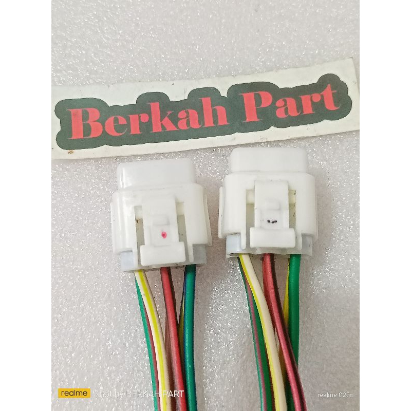 Jual Kabel Soket DLC, Socket DLC 6 pin Suzuki dan Kawasaki female / cwe ...