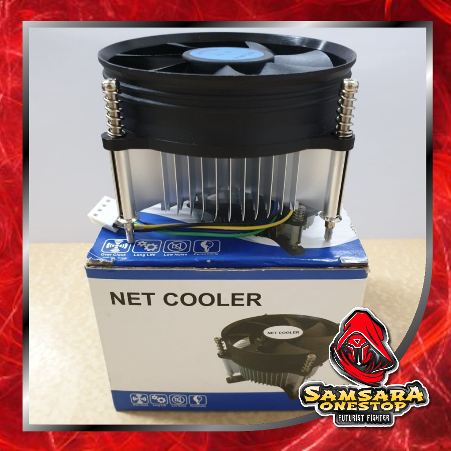 Jual Fan processor Netcooler intel lga 1150 1151 1155 1156 | Shopee ...