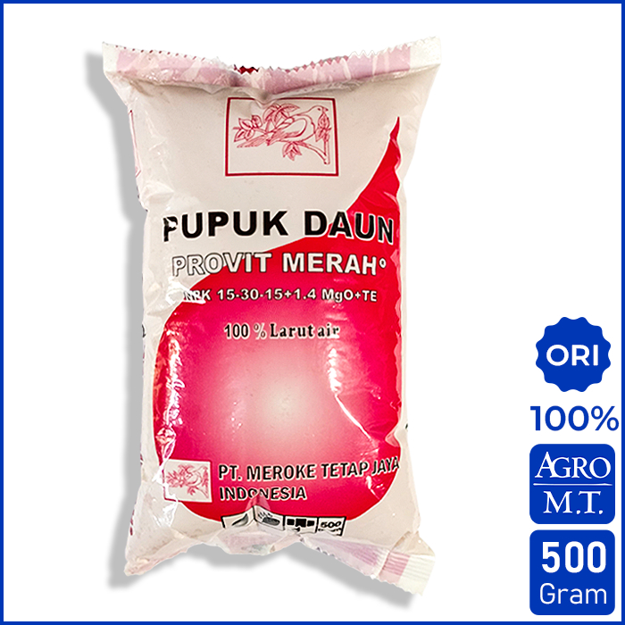Jual Pupuk Daun Provit Merah (500 gram) - Meroke | Shopee Indonesia