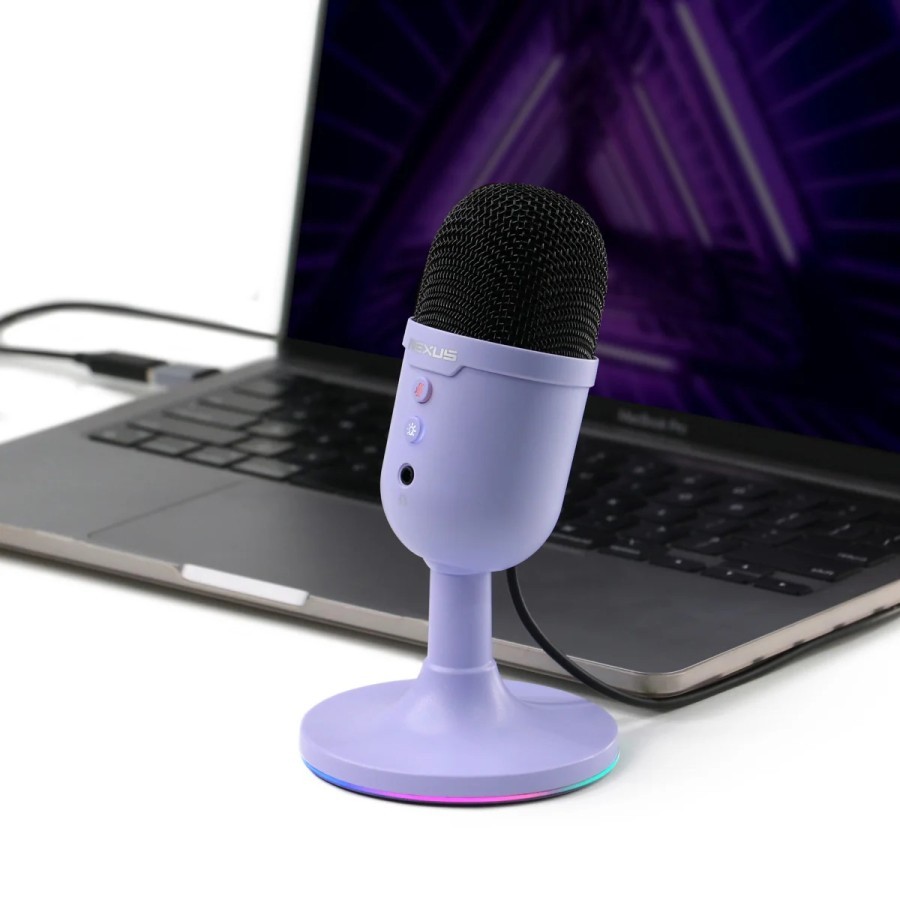 Jual Rexus XORA II / Xora 2 Microphone Condenser with RGB / Mic Xora II ...