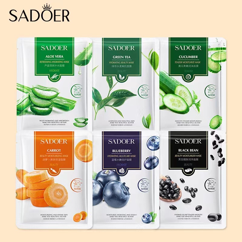 Jual MASKER WAJAH Moisturizing Mask Masker Wajah Buah Kaya Vitamin ...