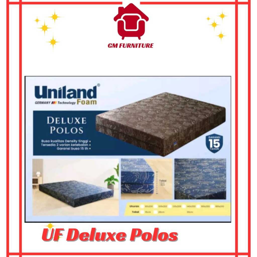 Jual Uniland Kasur Busa Foam Deluxe Tebal 15 Cm Shopee Indonesia