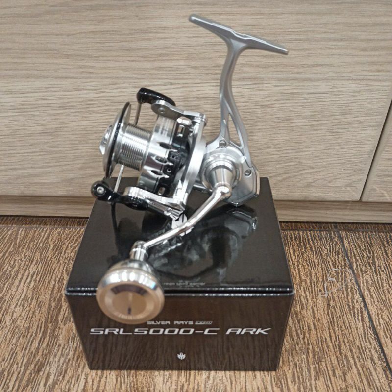 Jual Reel Pancing Tridentech Silver Rays Light ARK Reel Spinning Metal ...