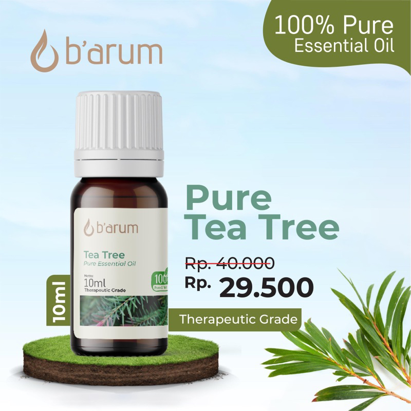 Jual B’ARUM Tea Tree Essential Oil 100% / / Minyak Aroma Terapi Pure ...