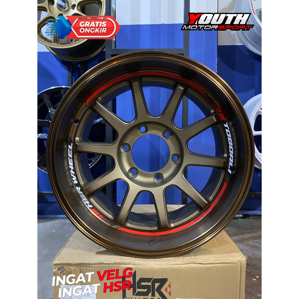 Jual VELG R17 HSR TOBOALI COCOK UNTUK HILUX,TRITON,FORTUNER,FORD RANGER ...
