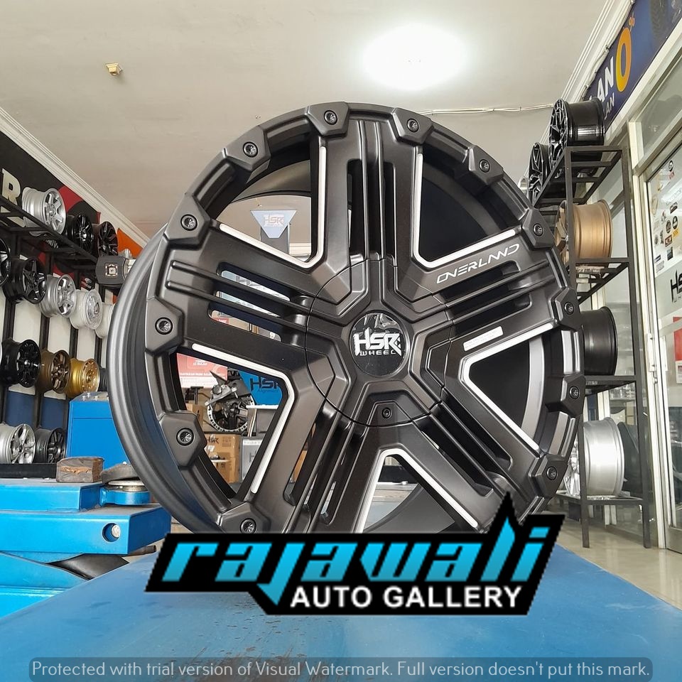 Jual VELG MOBIL HSR OVERLAND RING 18 UNTUK 5X114,3/5X127 COCOK ROBICON ...