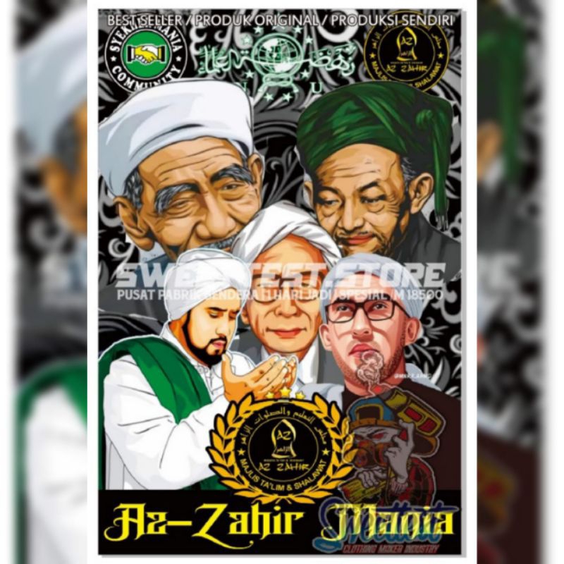 Jual 1 HARI DIKIRIM + BENDERA SHOLAWAT, BENDERA SYEKHERMANIA, BENDERA ...