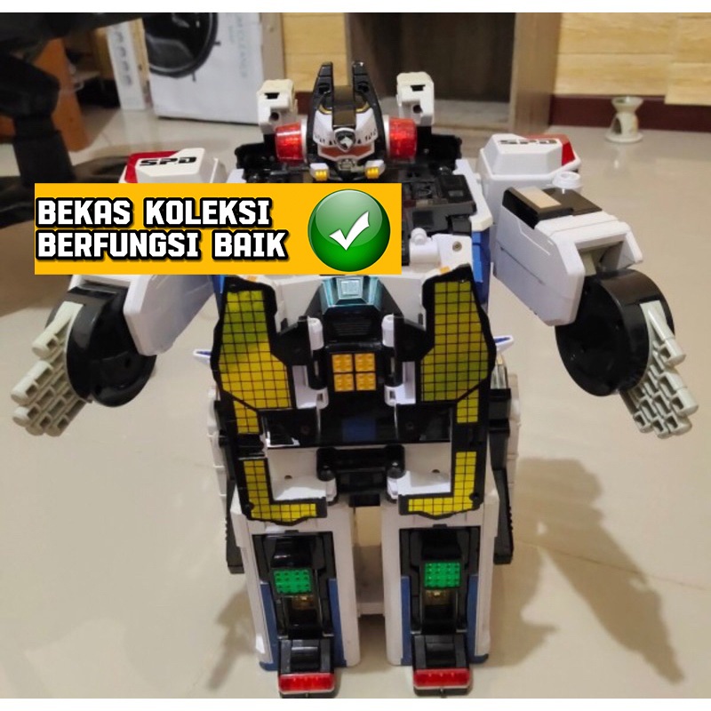 Jual Dx Power Rangers SPD Tokusou Sentai Deka Ranger Dekaranger Zord ...