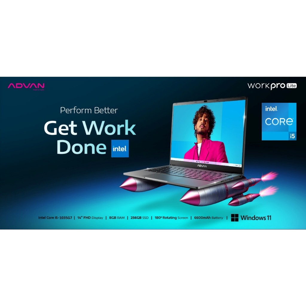 Jual Advan Pc Aio Onepc Intel Core I5-1035g7 8gb 512gb 25 Fhd Win11 Di