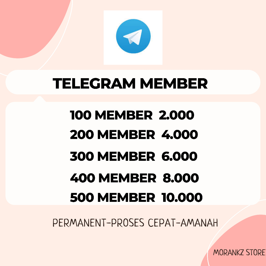 Jual TELEGRAM GROUP MEMBER HIGH QUALITY PROSES CEPAT | Shopee Indonesia
