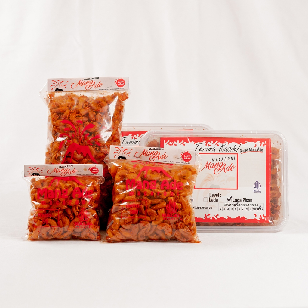 Jual Makaroni Cikruh Basah Bantat Bantet MangAde 150g | Shopee Indonesia
