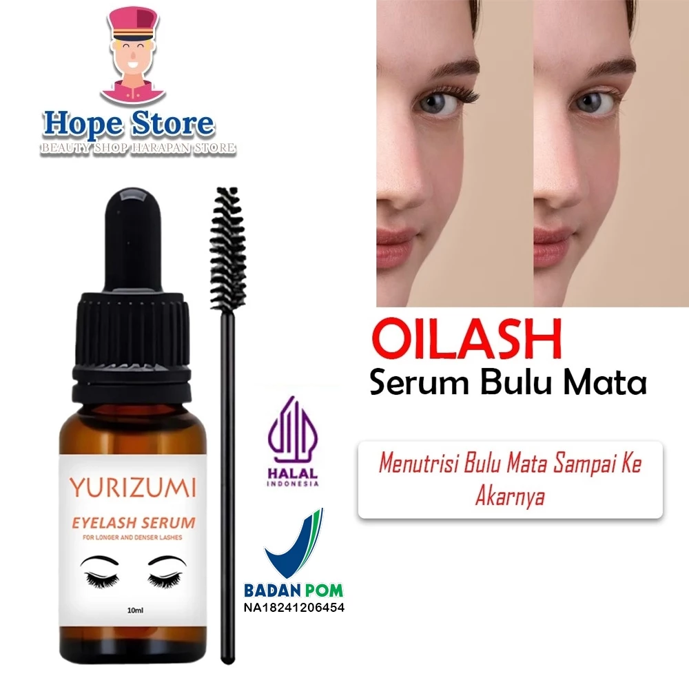[BPOM] Yurizumi Oilash Serum Alis mata & Bulu Mata / Serum Eyebrow & Eyelash | AutoStock