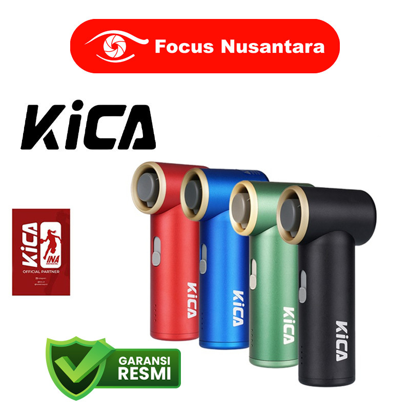 Kica JetFan Ultra Elettrico Soffiatore Di Polvere&Spray Ad Aria Compressa, 110,000RPM,Velocità Del Vento 48 M/s,Ricaricabile USB, Air Duster Per PC, Tastiera,Auto,Divano E Ufficio Con Doppia Luce LED