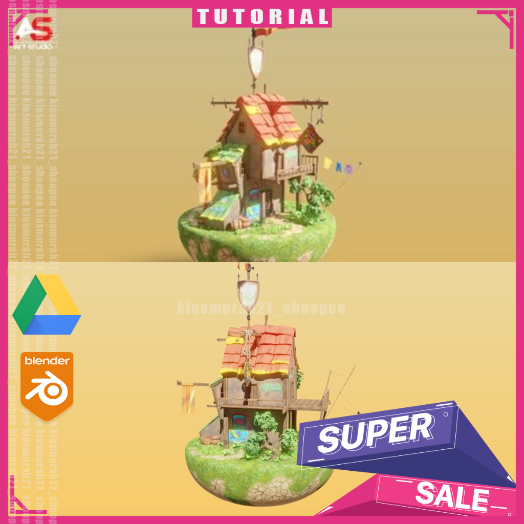 Jual Complete Blender Creator Modelling To Render Total Beginners ...
