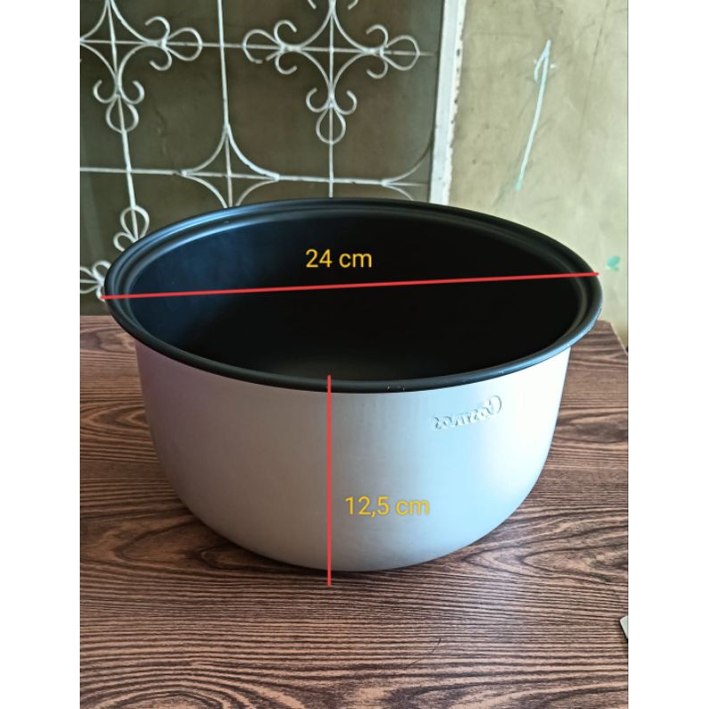 Jual PANCI TEFLON INNER POT MAGIC COM COSMOS 1.8 L PENDEK TIPE CRJ 3301 ...