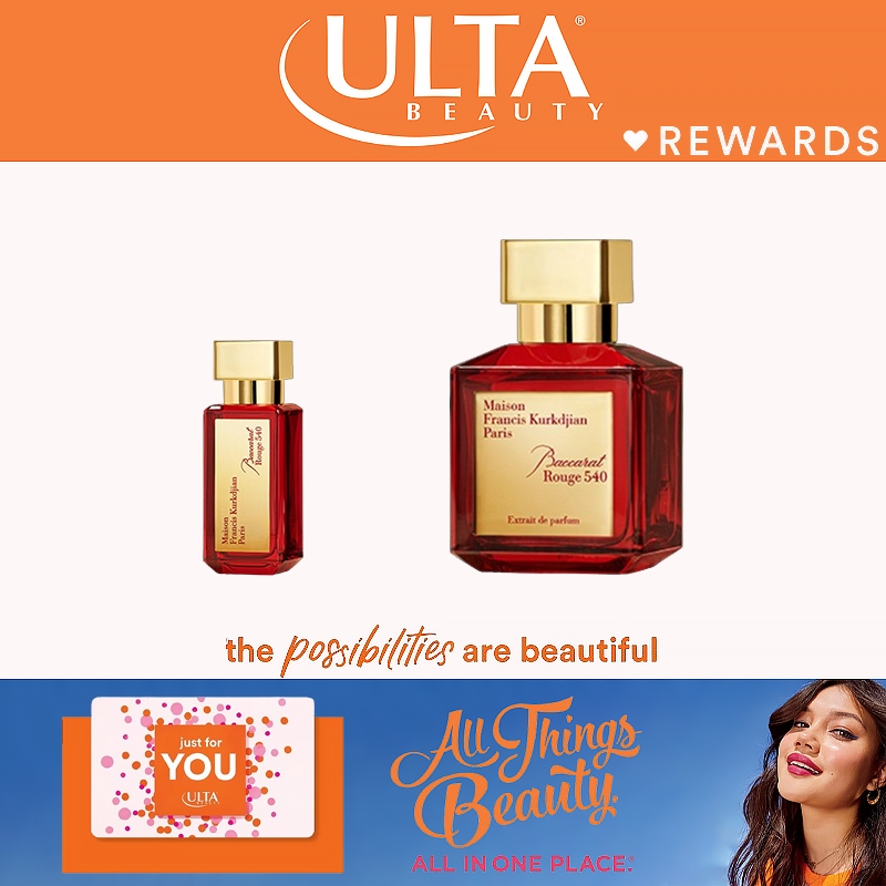ULTA Maison Francis Kurkdjian Paris MFK Baccarat Rouge 540 Extrait de Parfum