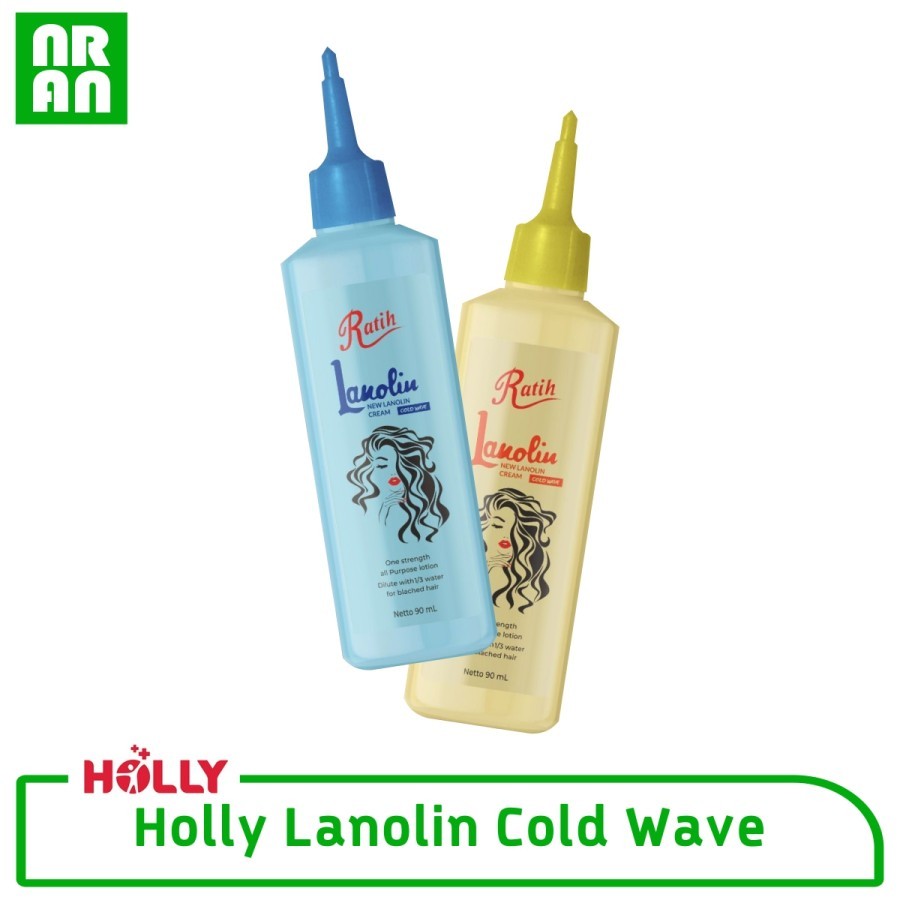 Jual Holly Ratih Lanolin Cold Wave Obat Keriting Rambut 90ml | Shopee ...