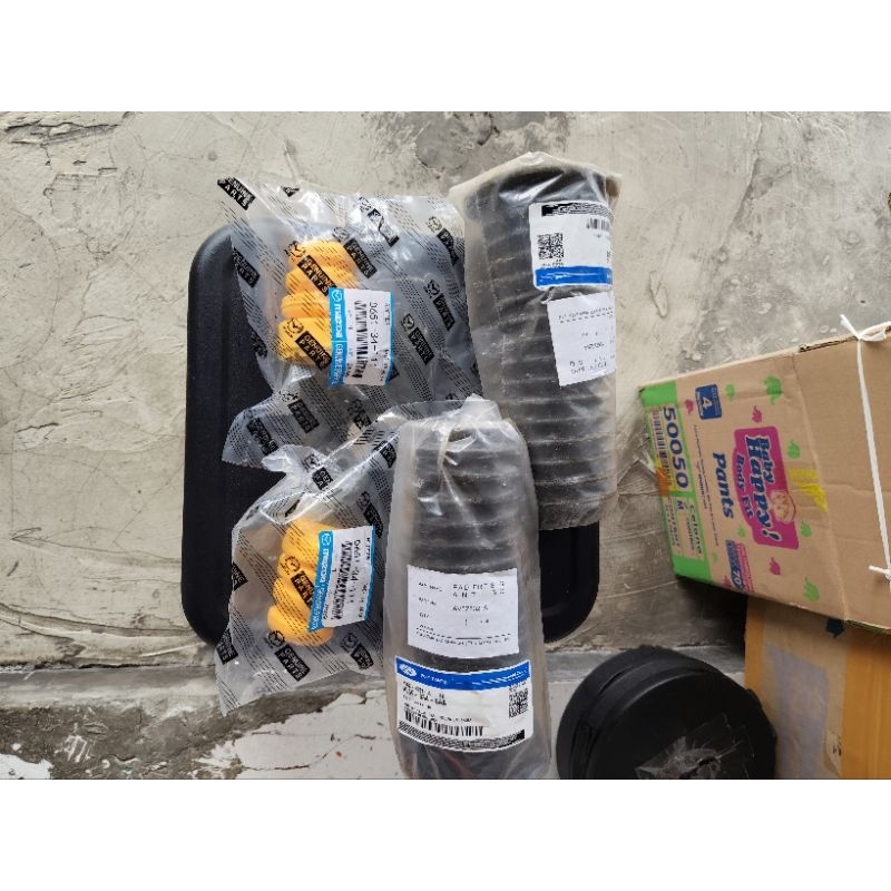 Jual Both Shock Booth Shock Depan Plus Stoper Shock depan Mazda 2 ...