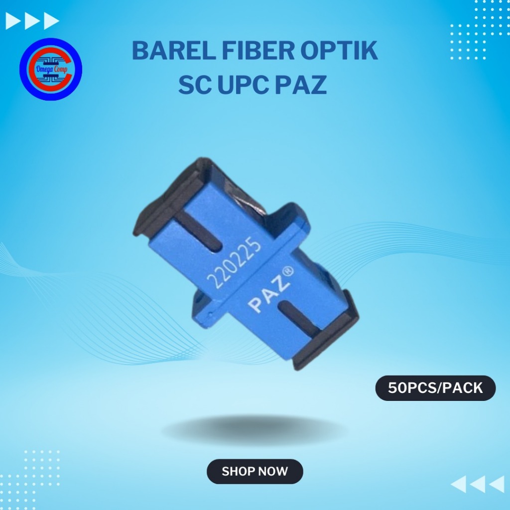 Jual Adaptor fiber optik SC UPC PAZ isi 50 ORI | Shopee Indonesia