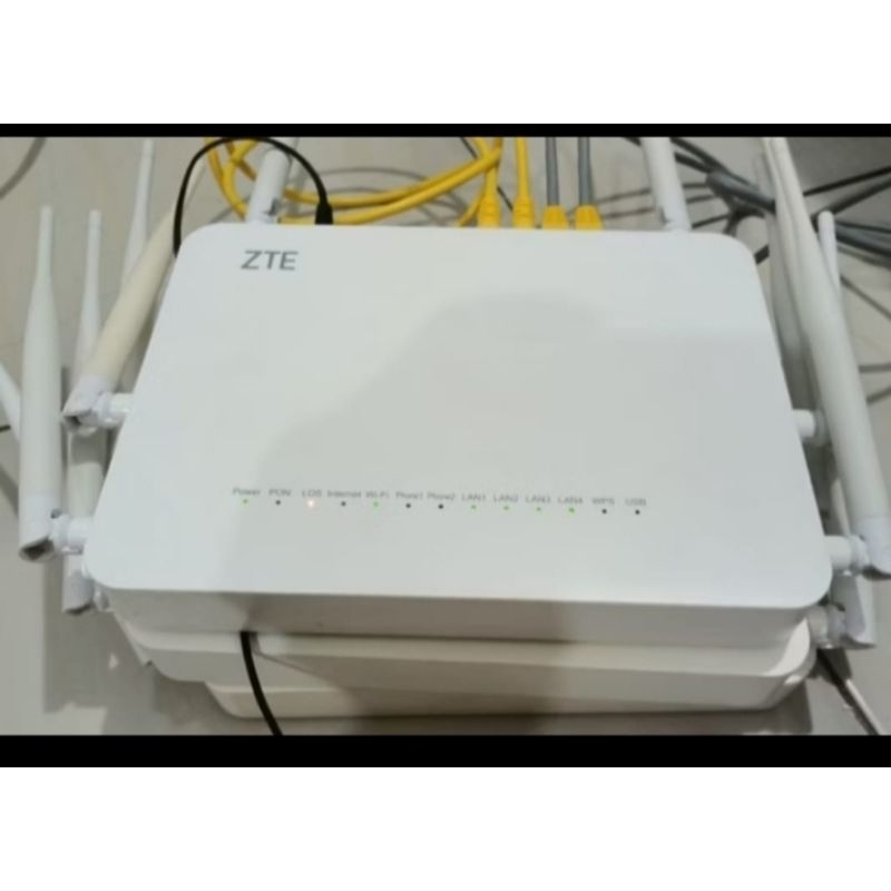 Jual ZTE ZXHN F670 PREMIUM PORT BIRU | Shopee Indonesia
