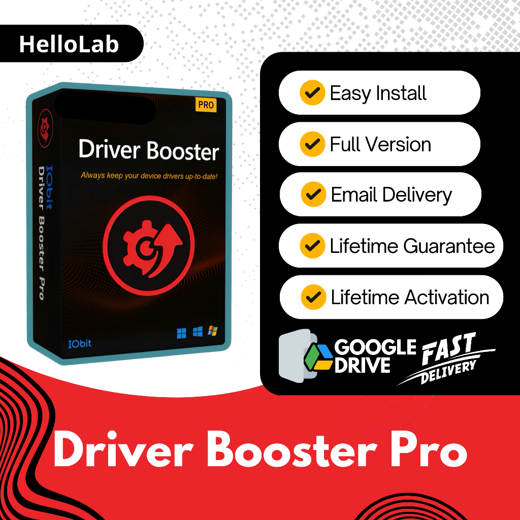 Jual IObit Driver Booster Pro Versi 13.2.0.184 Full Version | Shopee ...