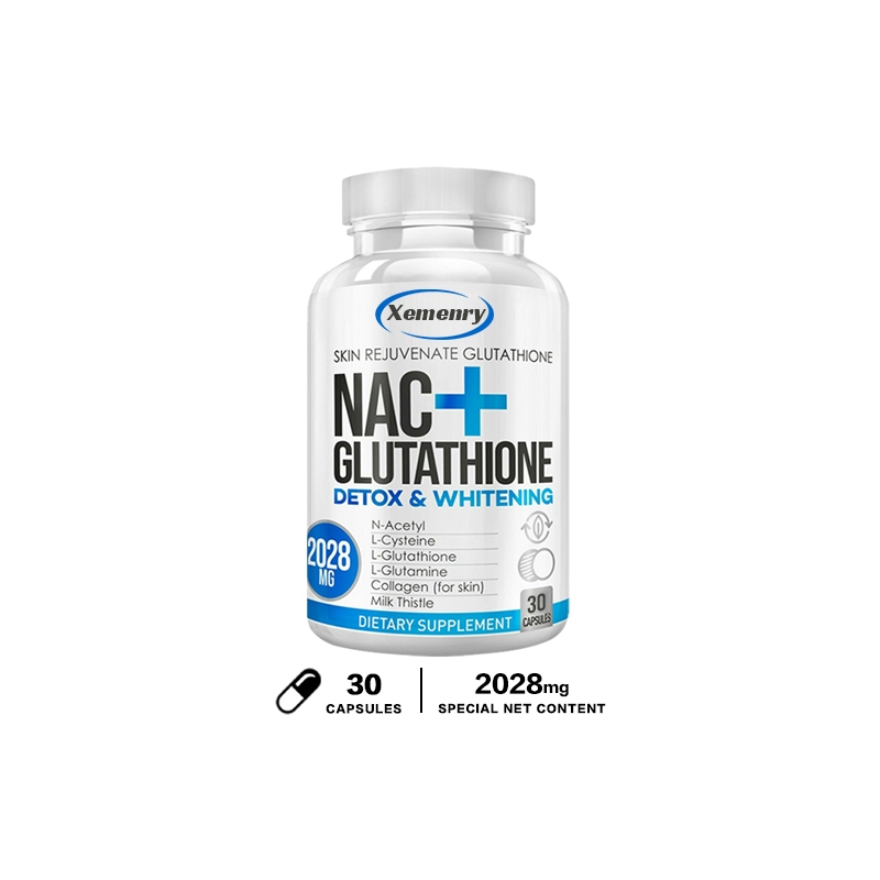 xemenry glutathione Jual Xemenry-NAC+Glutathione-Skin, Imunitas, Pemutih-30/60/120 Kapsul