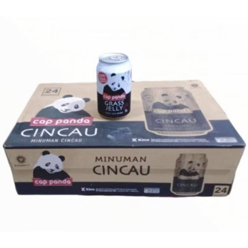 Jual Cincau Cap Panda Grass Jelly 1 karton isi 24 kaleng | Shopee Indonesia