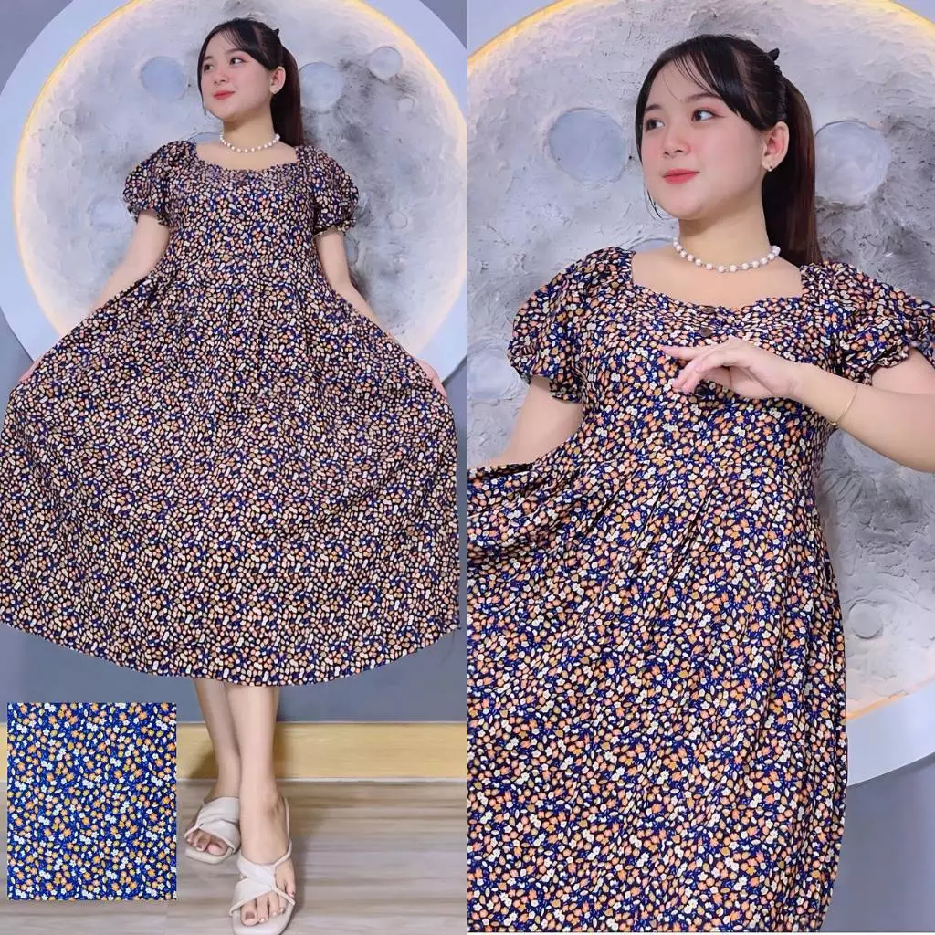 Jual GFS GALLERY FASHION SHOP DRESS DASTER ANGGUN MODIS KEKINIAN RAYON ...