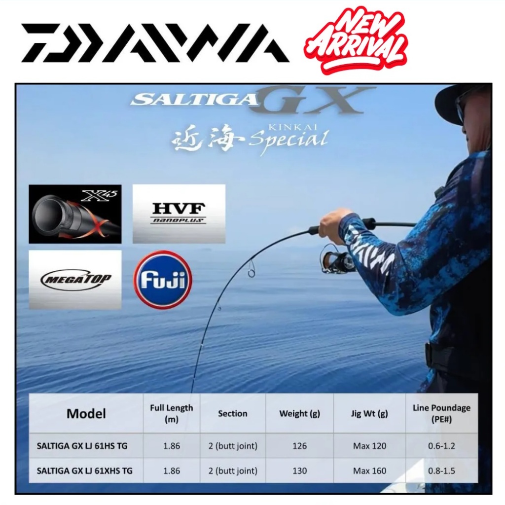 Daiwa clearance 23 Saltiga LD Single Speed