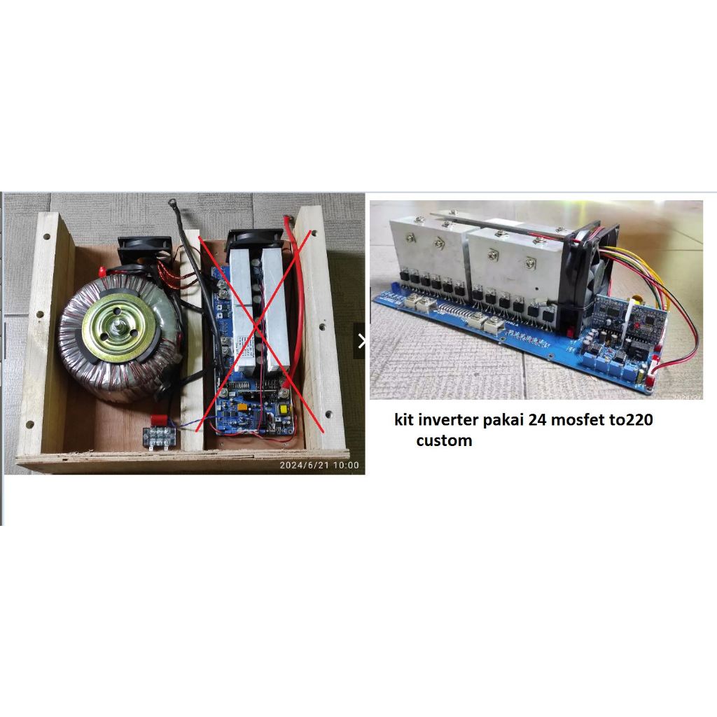 Jual Siap pakai inverter 3000W psw output 220v 50hz 3000 w | Shopee ...