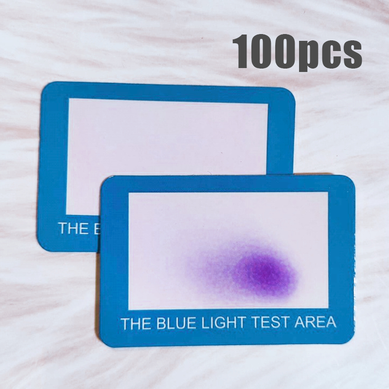 Jual 100PCS UV Test Paper Karton Tes Sunscreen Lampu Uvb Kacamata Uv ...