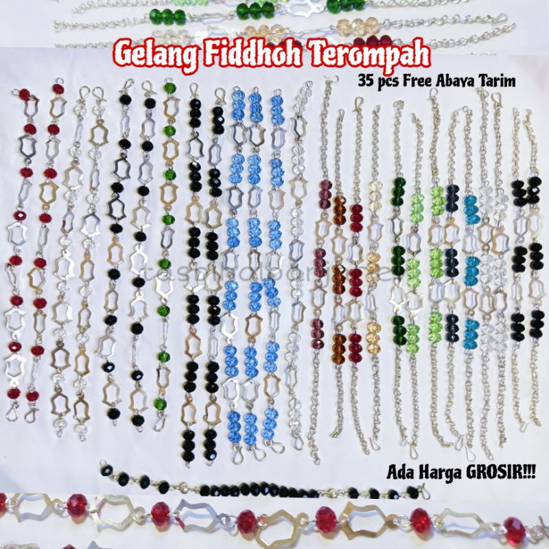 Jual READY Gelang Fiddhoh ori Tarim terbaru/motif baru/terompah/fiddoh ...