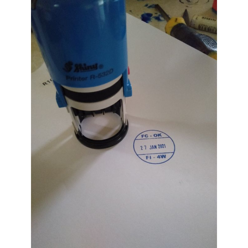 Jual Stempel Shiny Tanggal Bulat R524d , R532d , R538d , R542d , R552d ...