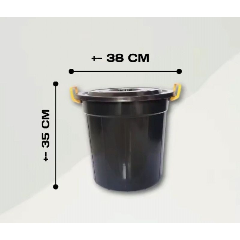 Jual EMBER PLASTIK KAPASITAS 30 LITER/EMBER 30 LITER WARNA/EMBER KUAT ...