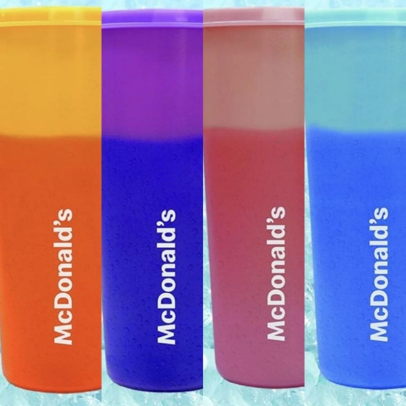 Jual Tumbler Mcd Mcdonalds Color Changing Cup Satuan | Shopee Indonesia