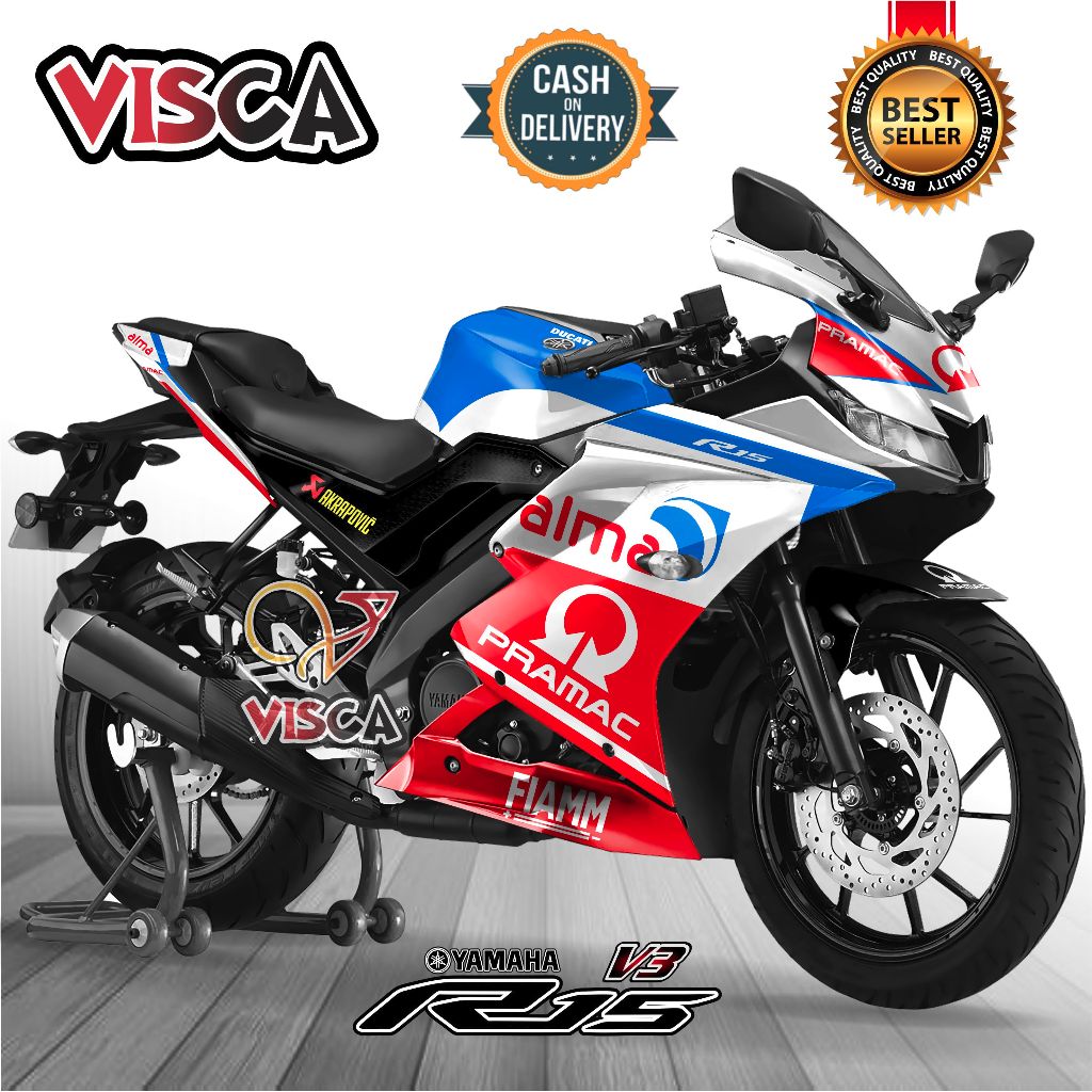 Jual Decal R15 V3 Full Body Stiker Hologram R15 V3 Full Body Dekal R15 ...