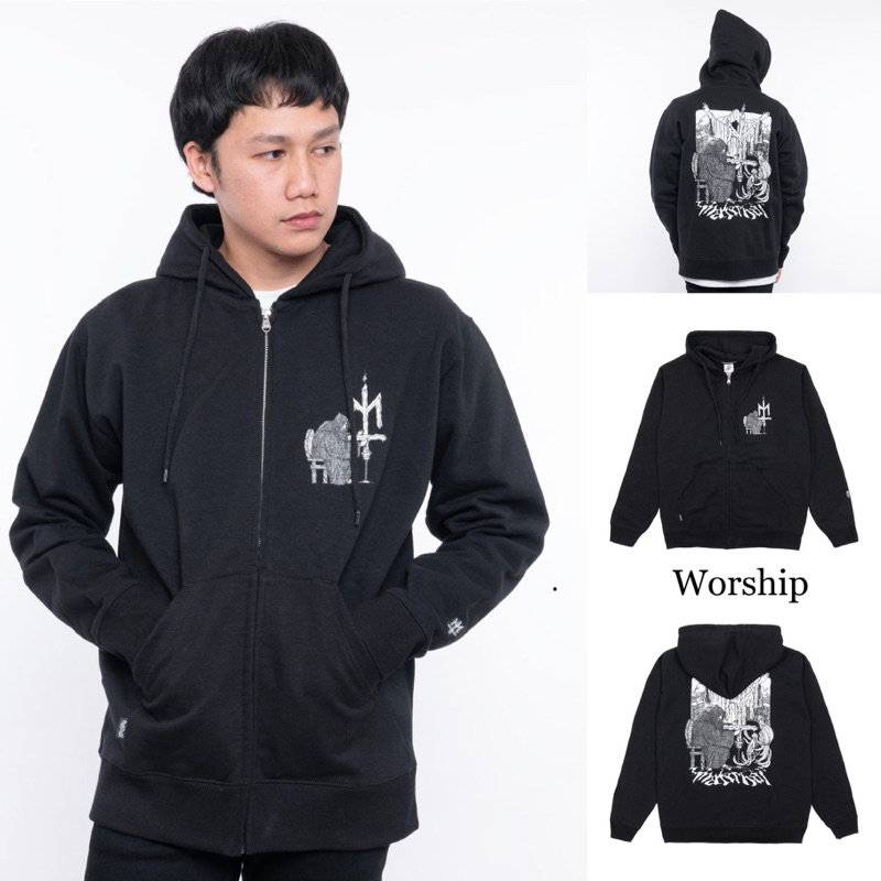 Maternal Disaster Zip Up Hoodie SUNRA DESLUMB ANSATE LOMBRAL  WORSHIP
