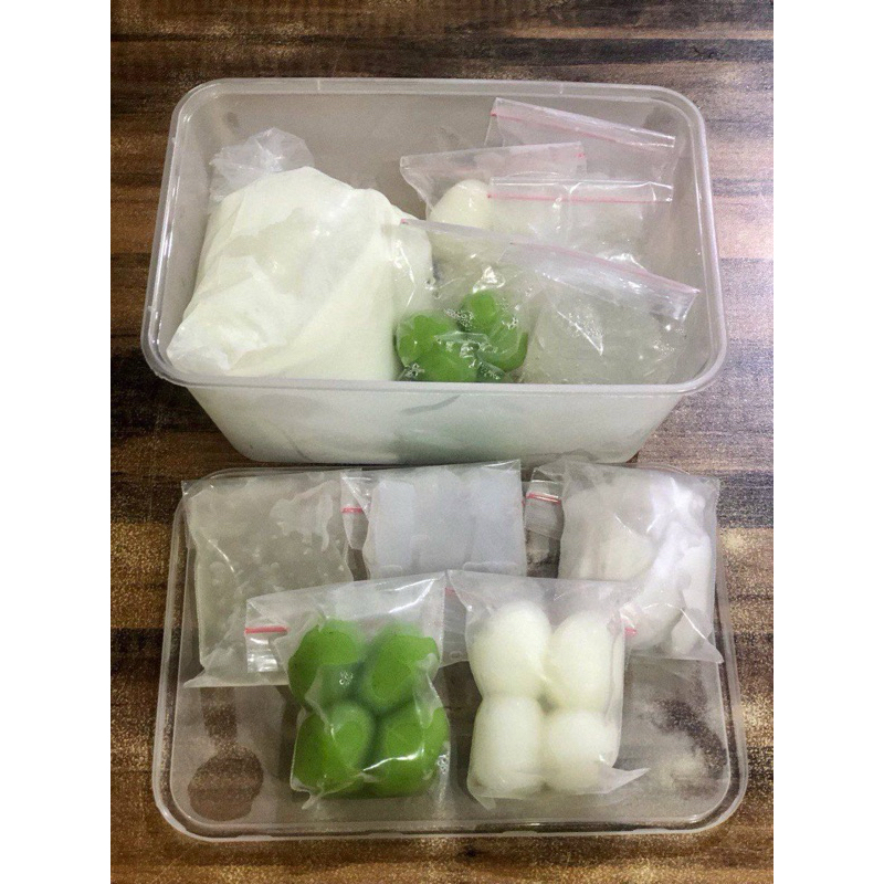Jual Pandan Coconut Puding Family Pack (gambar hanya Contoh) | Shopee ...