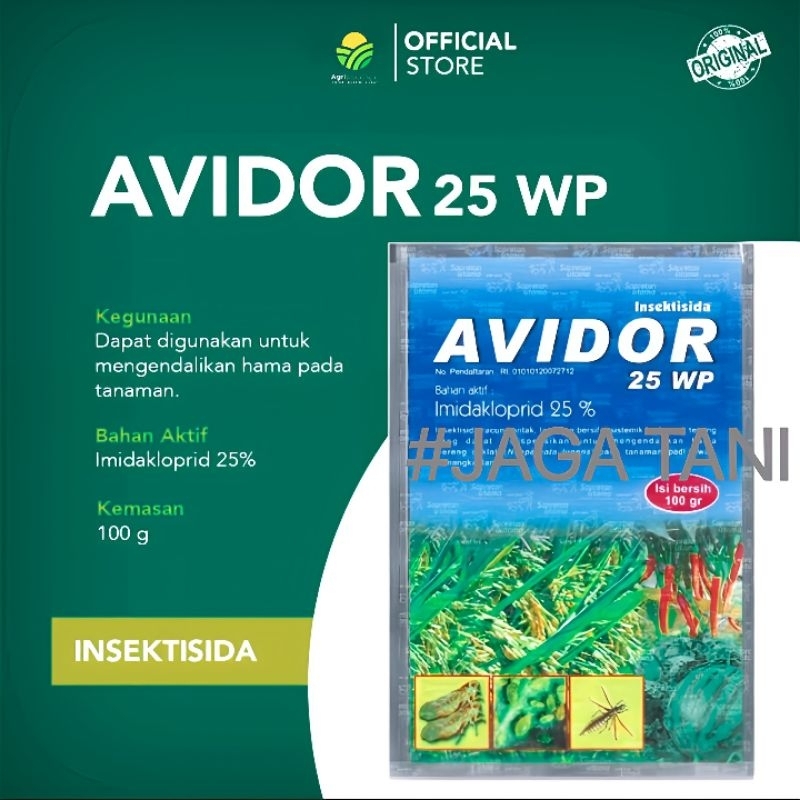 Jual [ ORIGINAL 100% ] AVIDOR 100GR insektisida untuk thrips | Shopee ...