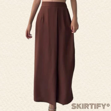 Sam Obisanya Skirt Satin Skirt Maxi Rok Satin
