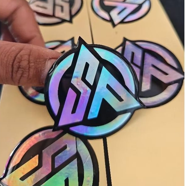 Jual sticker logo sp timbul resin elastis hologram motor | Shopee Indonesia