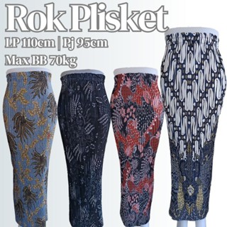 Jual Panjang Rok Plisket Batik Modern Rok Kondangan Bawahan Kebaya