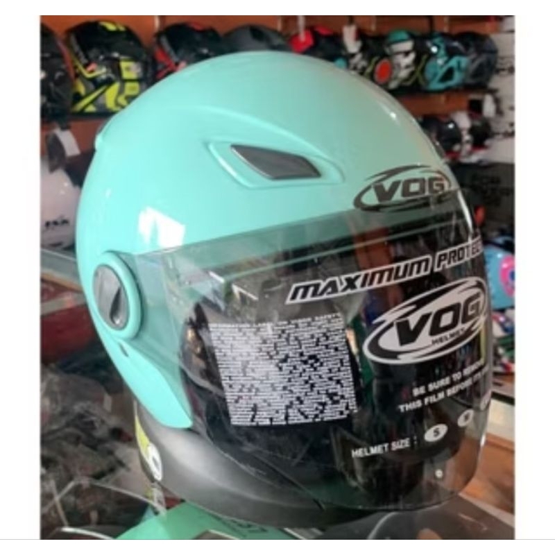Jual HELM VOG HIJAB VENUS PUTIH PULL WARNA ORIGINAL | Shopee Indonesia
