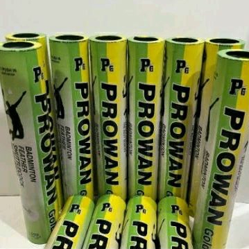 Jual shuttlecock PROWAN GOLD original kok bulutangkis badminton ...