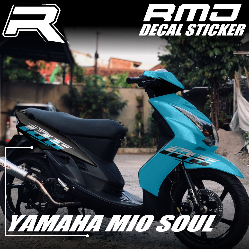 Jual Decal Sticker Full Body Yamaha Mio Soul Karbu - Stiker Striping ...